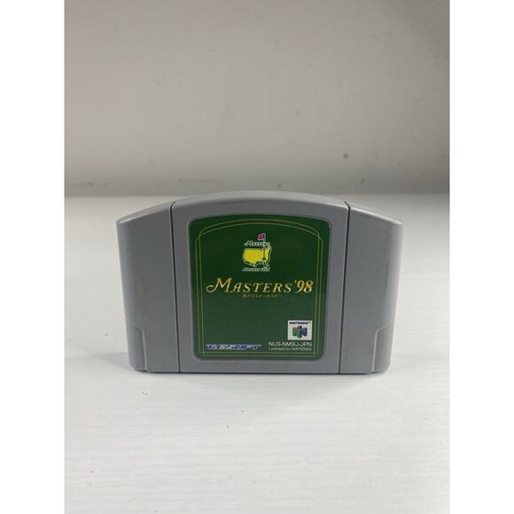 Haruka Naru Augusta Masters '98 Nintendo 64 N64 CIB Japanese Import USA SELLER - Picture 1 of 2